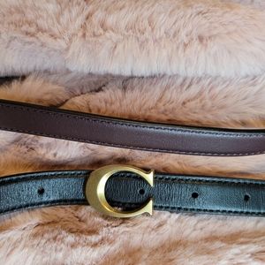 Coach women's belt